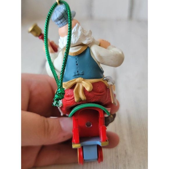 Hallmark 2000 Keepsake toy maker ornament Xmas Santa Claus - Picture 6 of 7